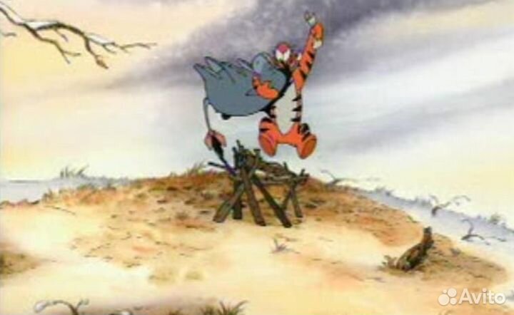 Disneys Tiggers Honey Hunt, б/у, английский PS One