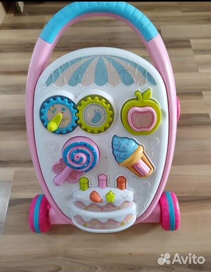 Ходунки chicco +каталка