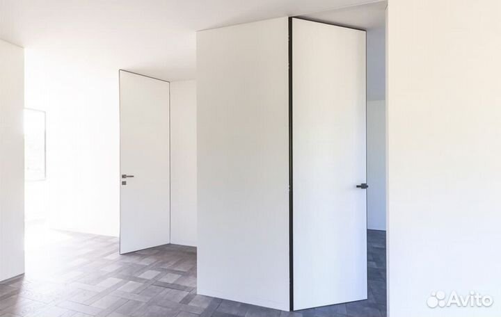 Скрытая дверь с коробкой