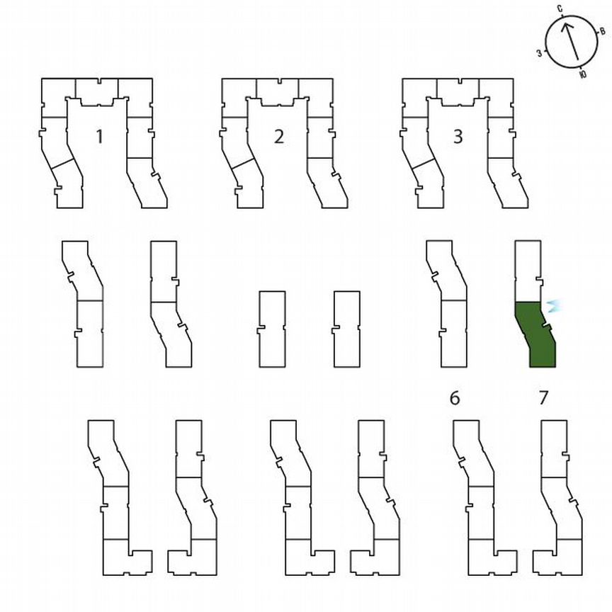 3-к. квартира, 67,7 м², 1/3 эт.