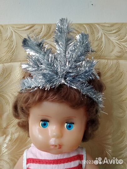 Новогодняя корона ободок