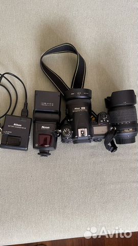 Зеркальный nikon d7000 о вспышкой+kit+объектив 35