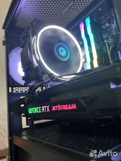 Игровой компьютер RTX3070 ryzen 5 5600 512 16gb