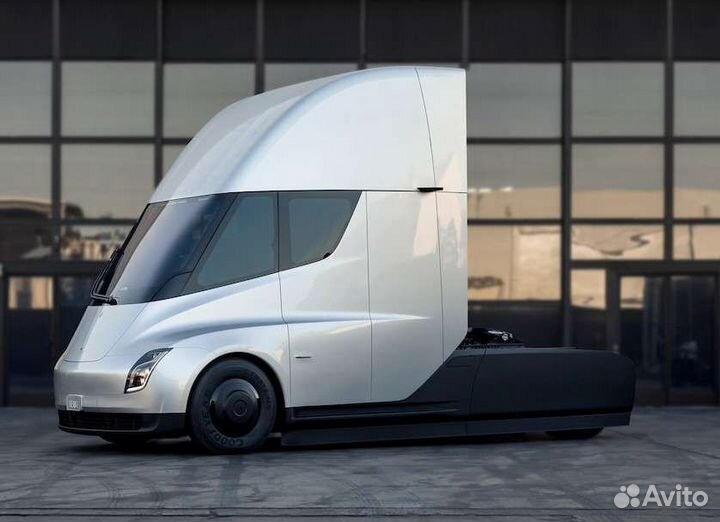 Tesla Semi 1:24 дилер модель тягача