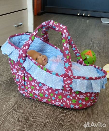 Люлька -переноска с постелькой