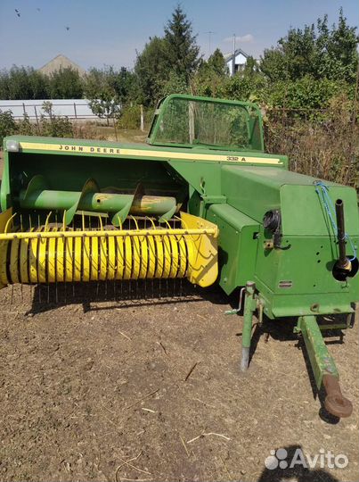 Пресс-подборщик John Deere 332 A, 2015