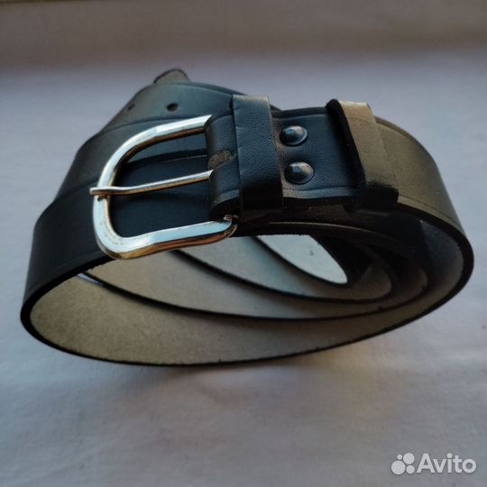 Ремень брючный уставной натуральная кожа