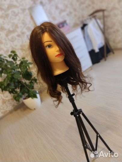 Голова парикмахерская и напольный штатив