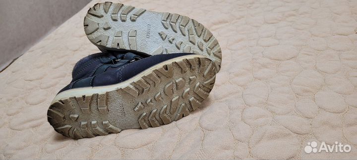 Ботинки на байке