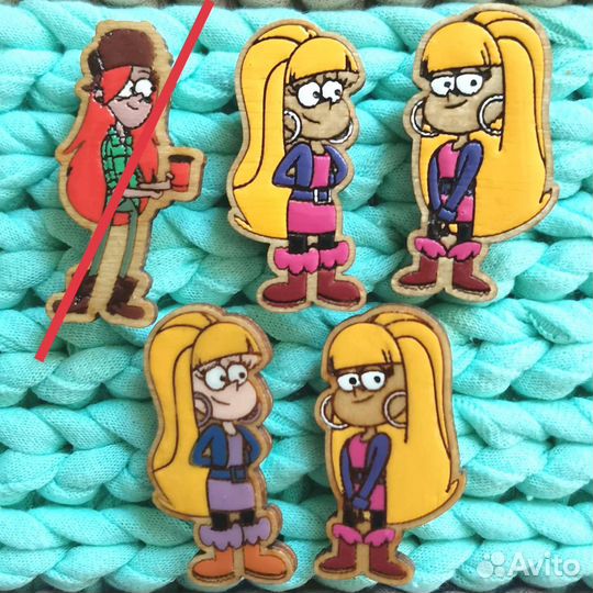 Значки Мультгерои