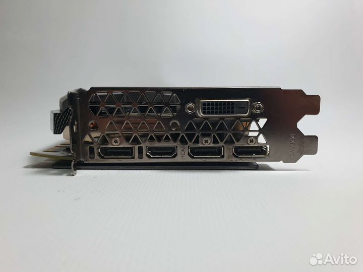 Видеокарта GTX 1080 AMP Edition 8Gb, RGB подсветка