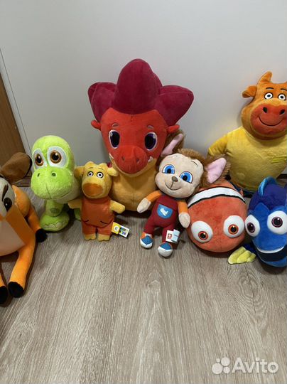 Мягкие игрушки пакетом, либо по отдельности