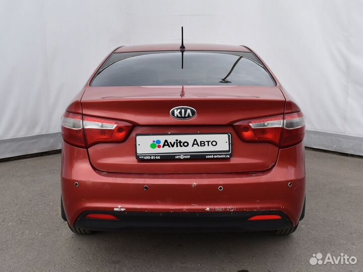 Kia Rio 1.6 МТ, 2013, 182 841 км