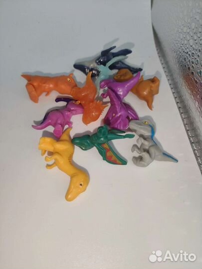 Киндер, маджик, динозавры с пятерочки