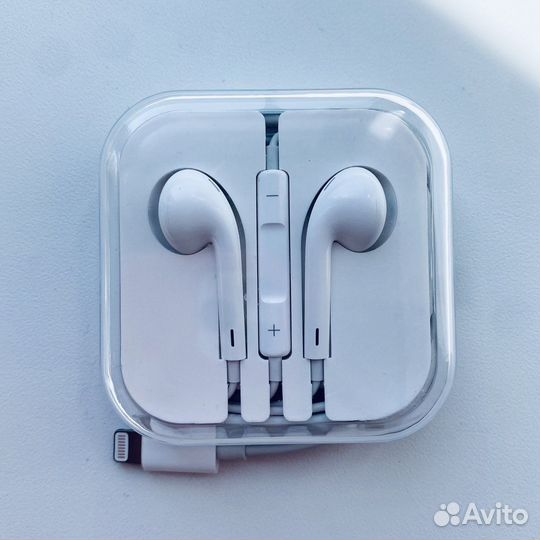 Новая Apple Earpods lightning оригинал гарнитура
