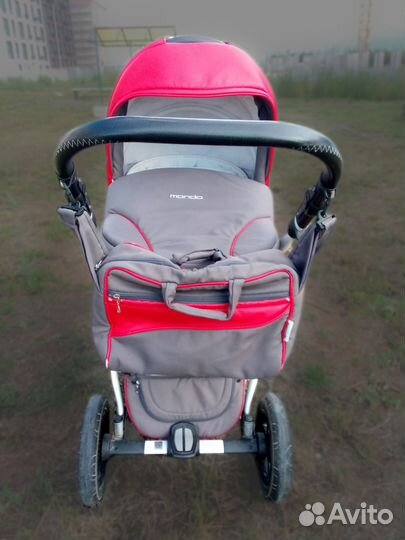 Коляска 2в1 + автолюлька expander mondo ecco