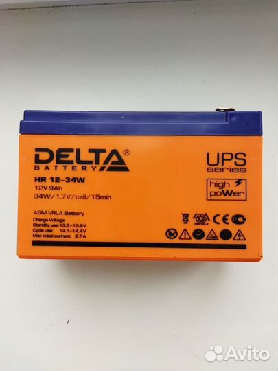 Аккумулятор для ибп 12v