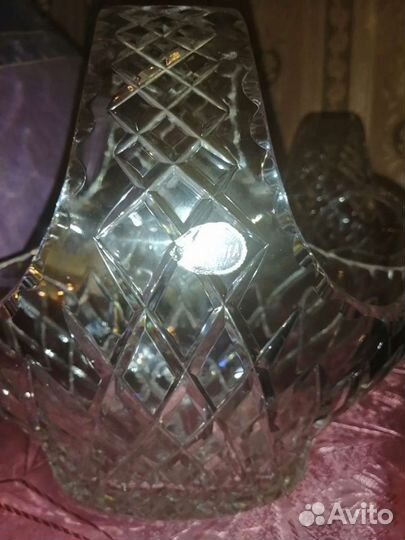 Хрустальная конфетница