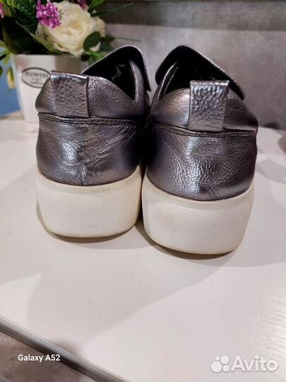 Слипоны женские 39 размер натуральная кожа