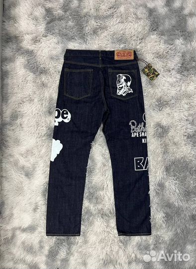 Джинсы bape
