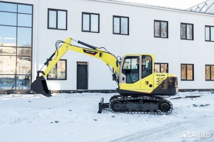 Мини-экскаватор Boulder EX60, 2023