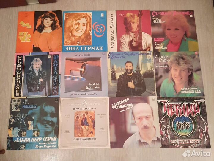 Виниловые пластинки СССР