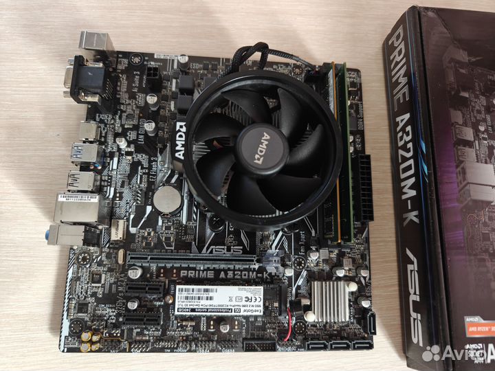 Ryzen 5 2400G, Samsung 16gb, 240gb nvme, Vega 11