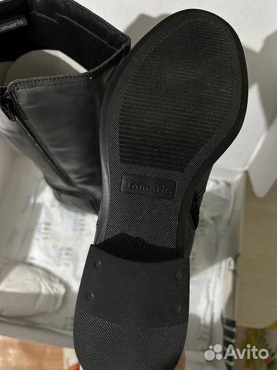 Сапоги женские натуральная кожа новые