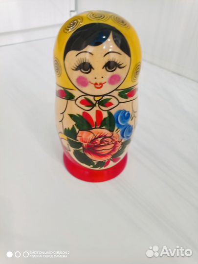 Матрешка СССР новая из 5 предметов