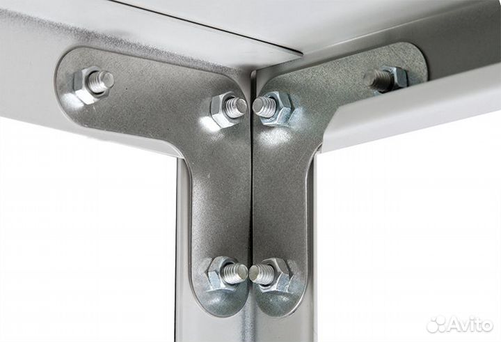 Стеллаж металлический 2000х1000х300 мм