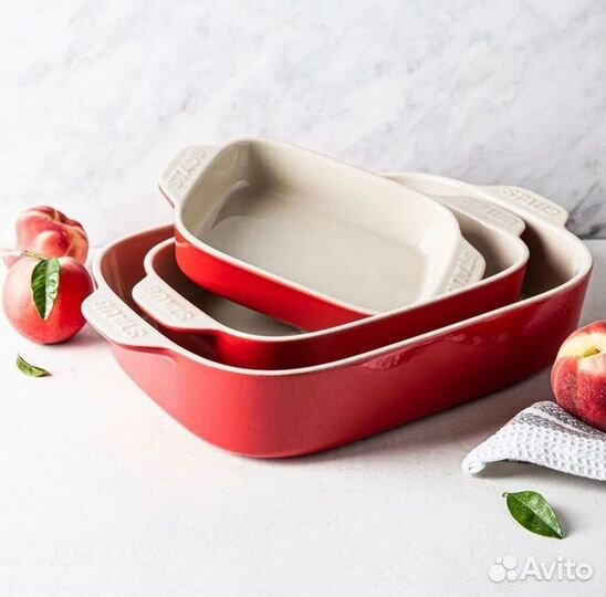 Формы staub для запекания 3 штуки