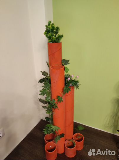 Подставка картонная для цветов