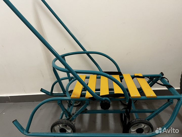 Санки на колесах