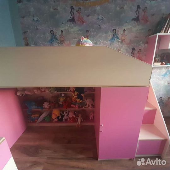 Детская кровать чердак