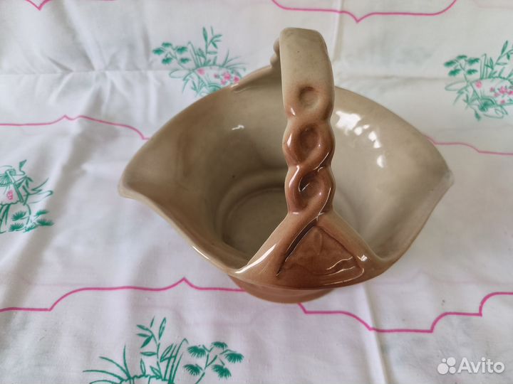 Конфетница корзинка СССР