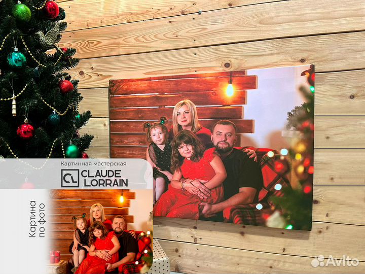 Картины по фото на холсте