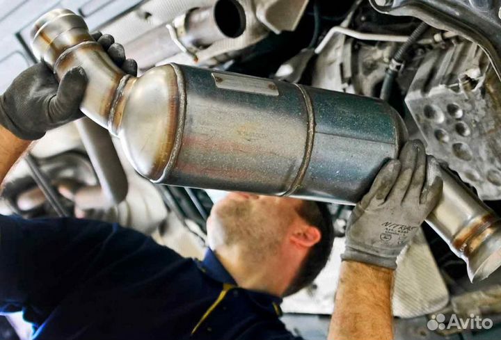 Диагностика выхлопа Lexus LX 2012-2015