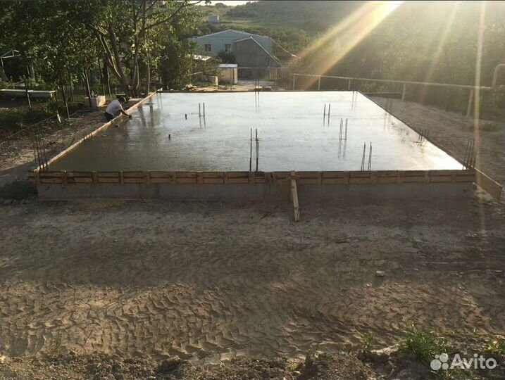 Строительство фундамента, устройство фундамента