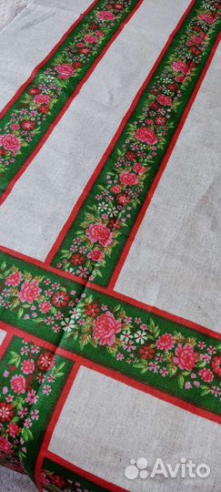 Скатерть льняная новая СССР