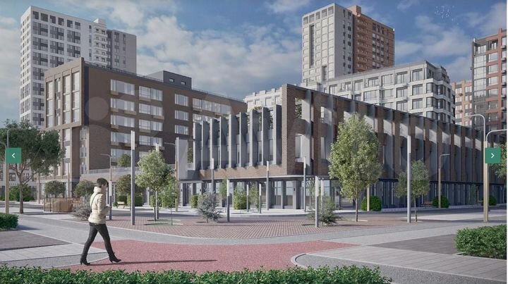 3-к. квартира, 87 м², 4/17 эт.