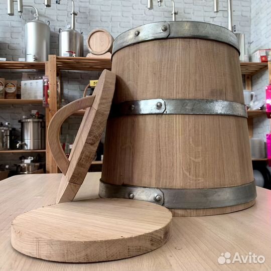 Кадка дубовая для солений 10 литров