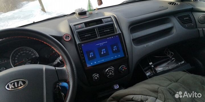 Магнитола Teyes X1 Kia Sportage 2007-2009