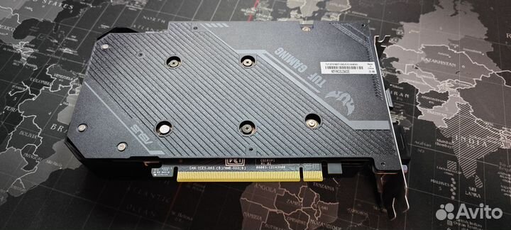 Видеокарта Asus tuf gaming 1660ti