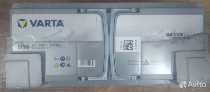 Акб 105 Ач Варта Agm