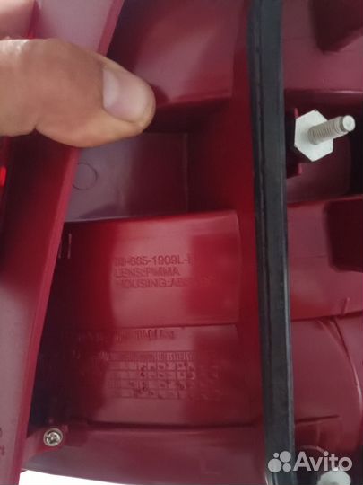 Фонарь задний левый правый skoda octavia