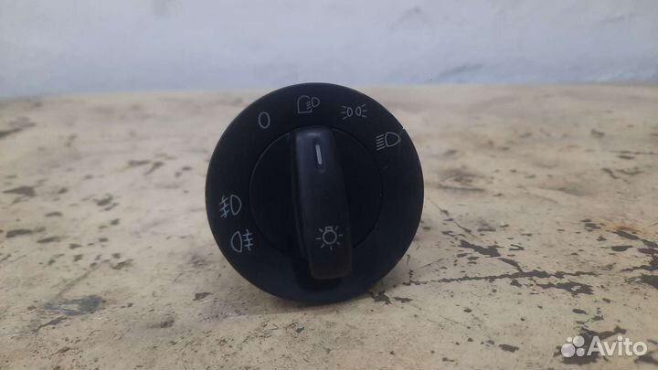 Переключатель света фар passat b6