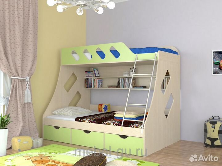 Двухъярусная кровать детская. Новая. Любые цвета