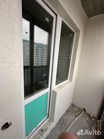 Балконный блок с дверью
