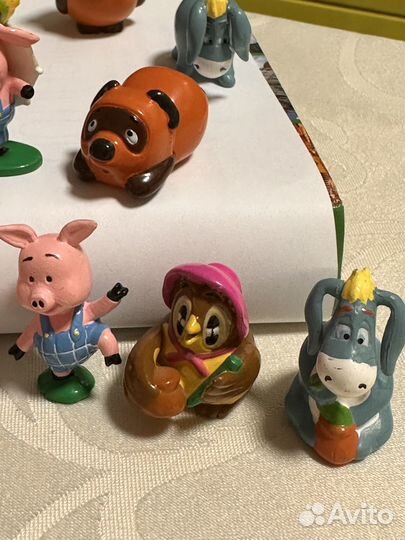 Игрушки из киндера 90х Ландрин