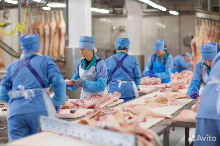 Грузчики на мясокомбинат (вахта)